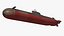 3D model Akula-941 Typhoon