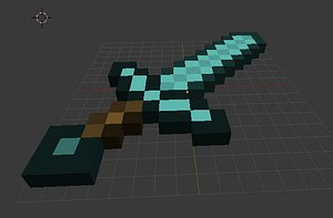 Minecraft Diamond Sword