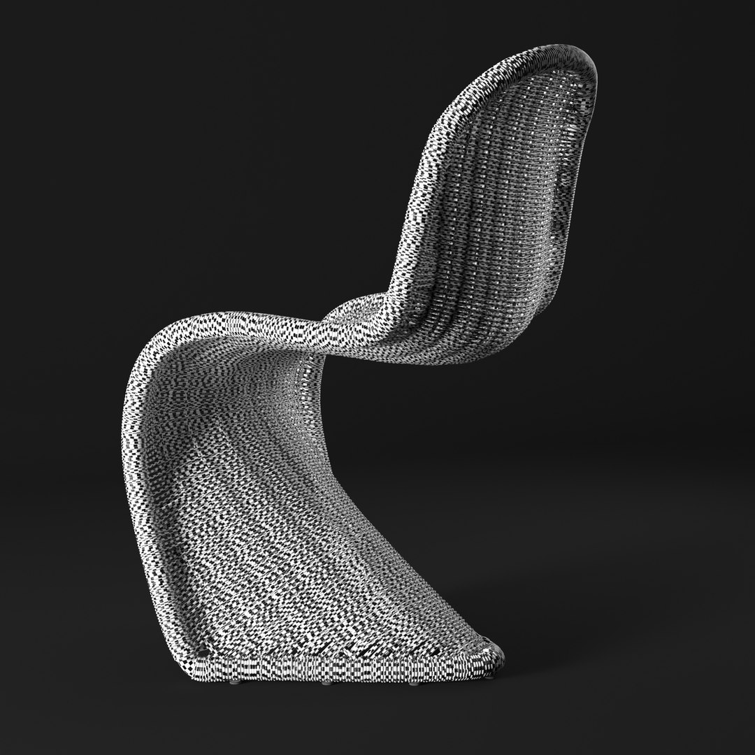 3d Model Rattan Chair Turbosquid 2023503