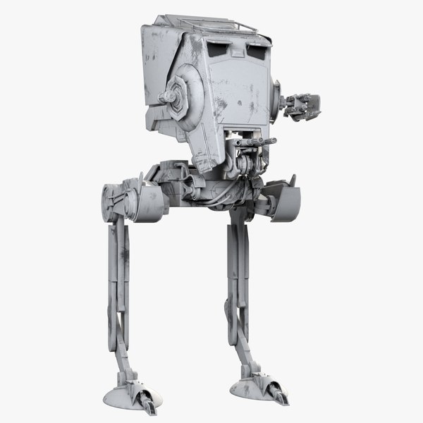 Rigged atst walker Star Wars 3D model - TurboSquid 1735890