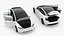 3D Tesla Model 3 2024 White Rigged model