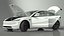 3D Tesla Model 3 2024 White Rigged model