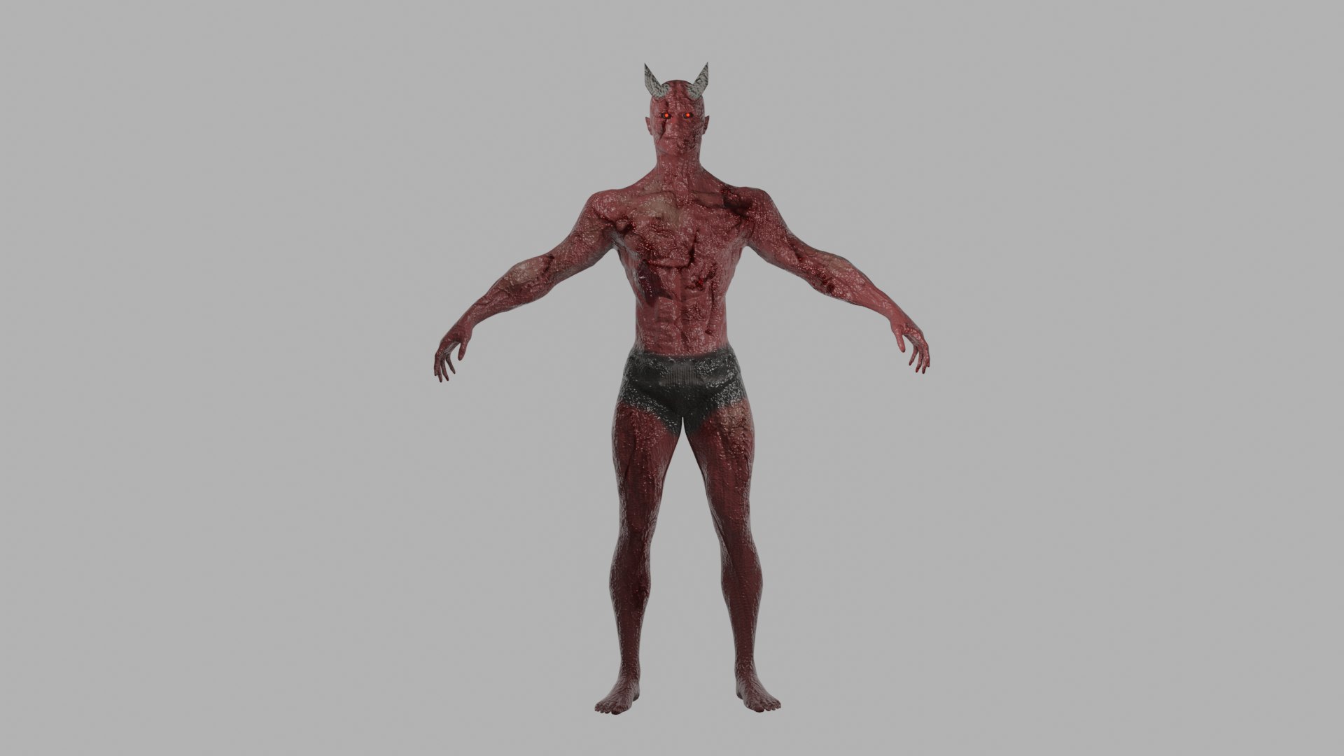 3D Demon Model - TurboSquid 1984639