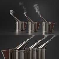 Beekeeping Smoker Volumetric VDB For Blender