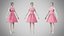 드레스 33 틱클 미 핑크 (디자인 포함)
