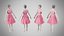 드레스 33 틱클 미 핑크 (디자인 포함)