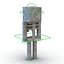 Minecraft Skeleton Rigged for Maya