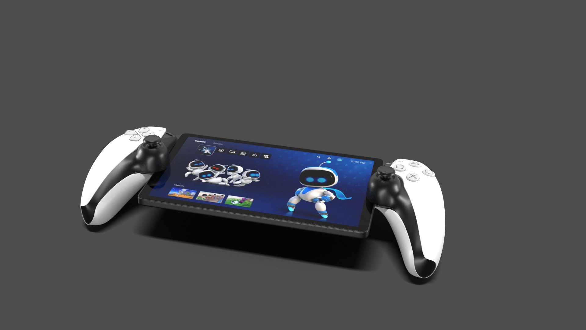 3D Sony PlayStation Portal https://p.turbosquid.com/ts-thumb/l9/3Fb2V6/2k/pp_010/jpg/1699958859/1920x1080/fit_q87/aee890a2b9fbd61d43e226bbd9a4a041671b6a08/pp_010.jpg