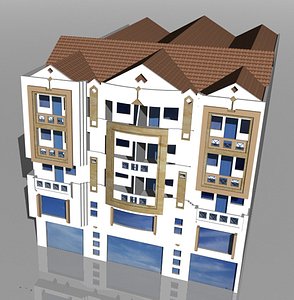 3ds max immeuble