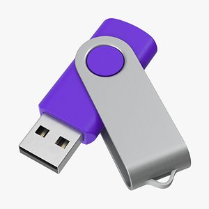 promotional usb stick mockup 3D
