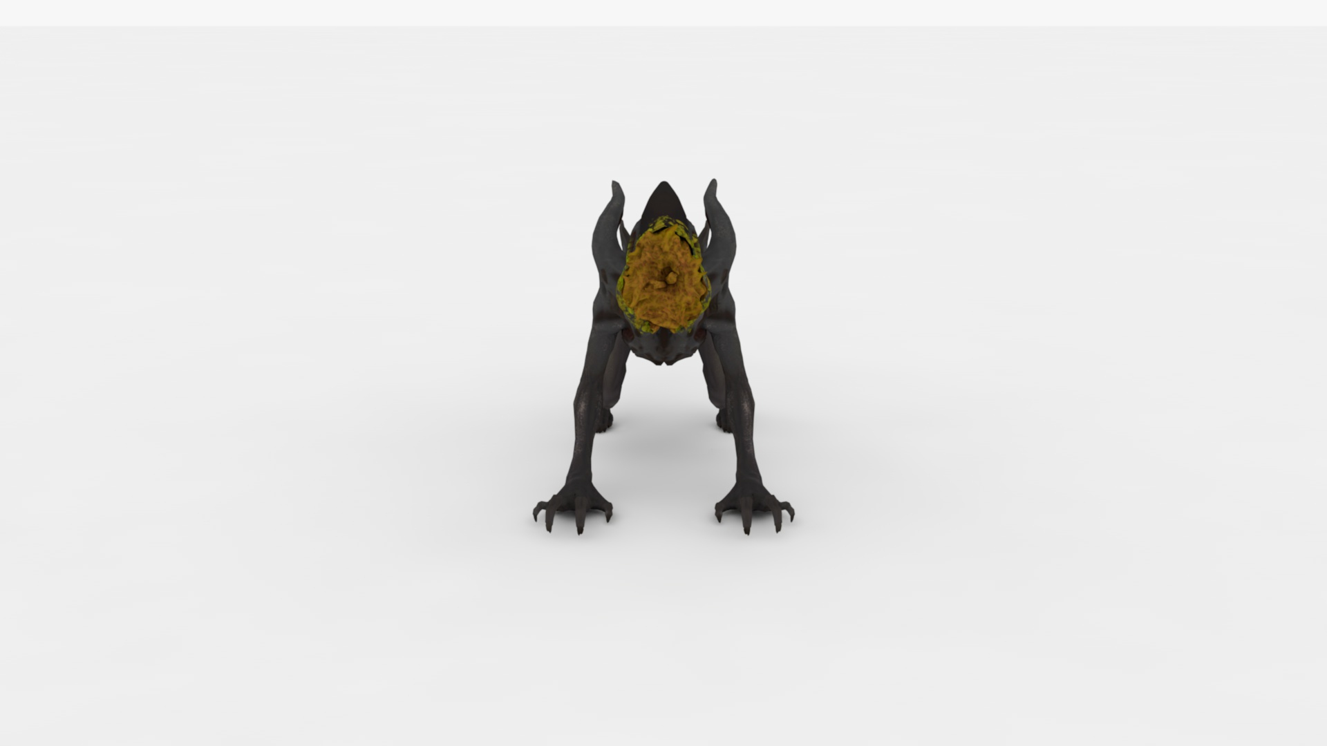 Headshot Alien 3D Model - TurboSquid 2376062