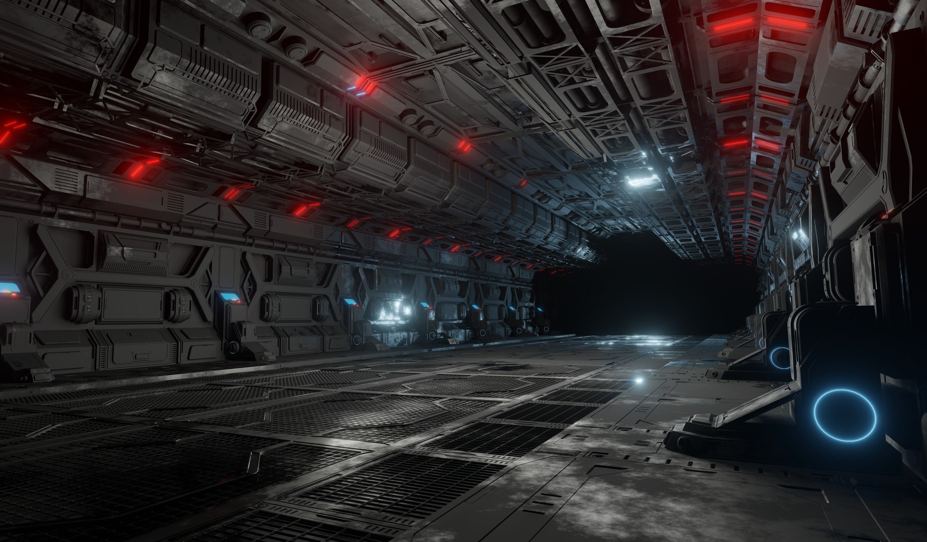 3D Model Sci-fi Laboratory Work Room - TurboSquid 2101759