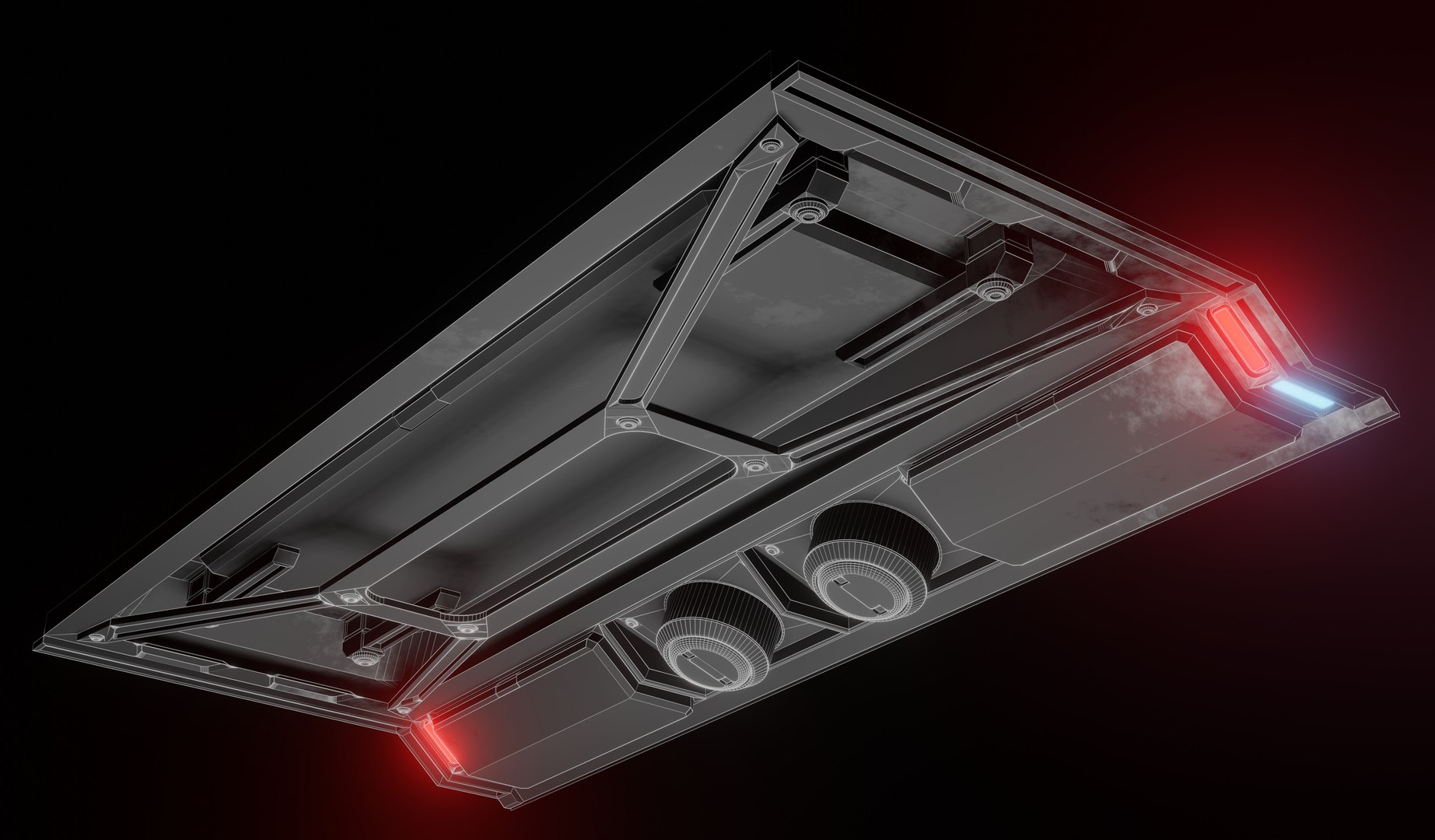 3D Model Sci-fi Laboratory Work Room - TurboSquid 2101759