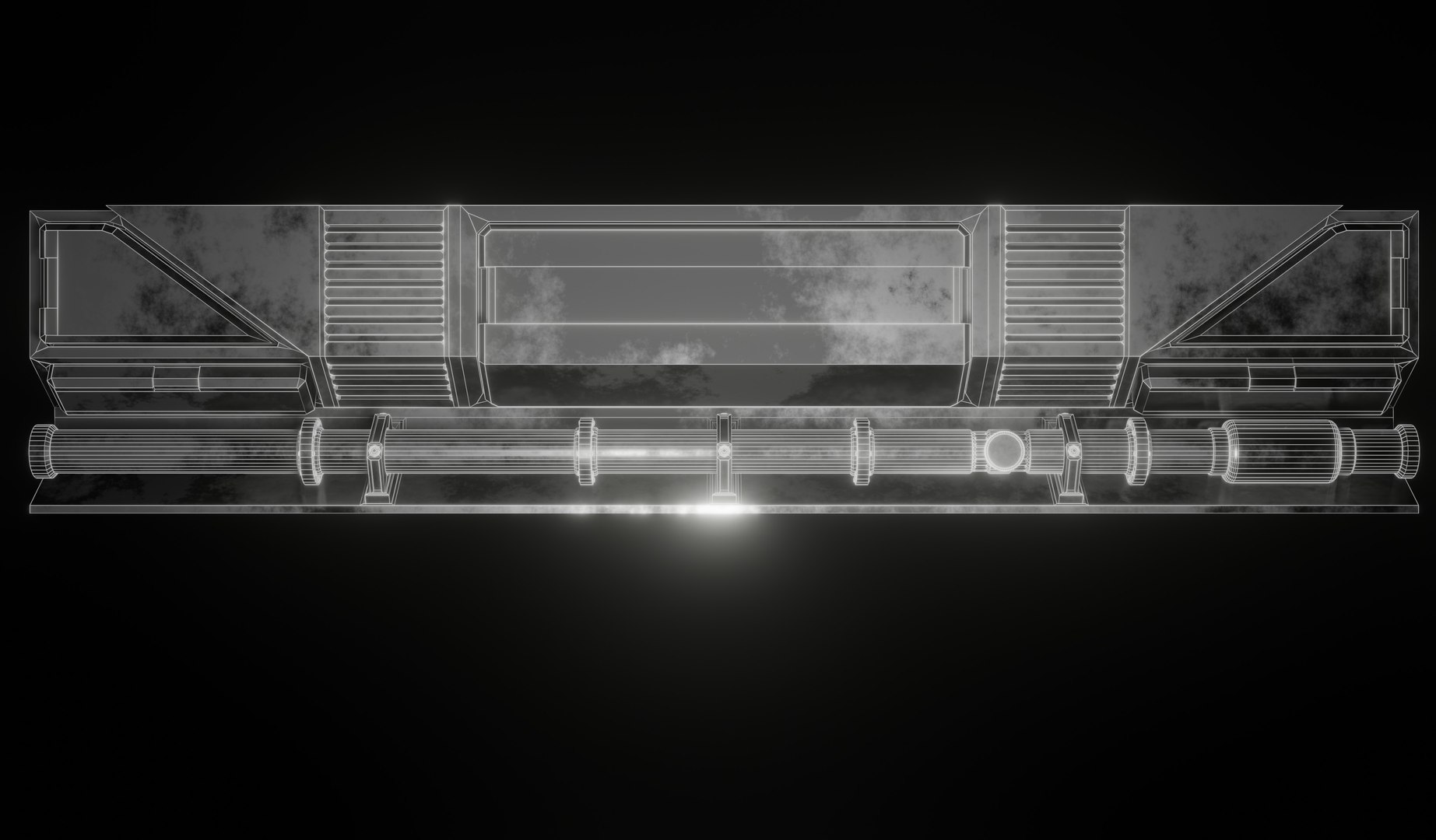 3D Model Sci-fi Laboratory Work Room - TurboSquid 2101759