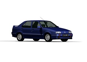3D Renault 19 Chamade 16s 1989 model