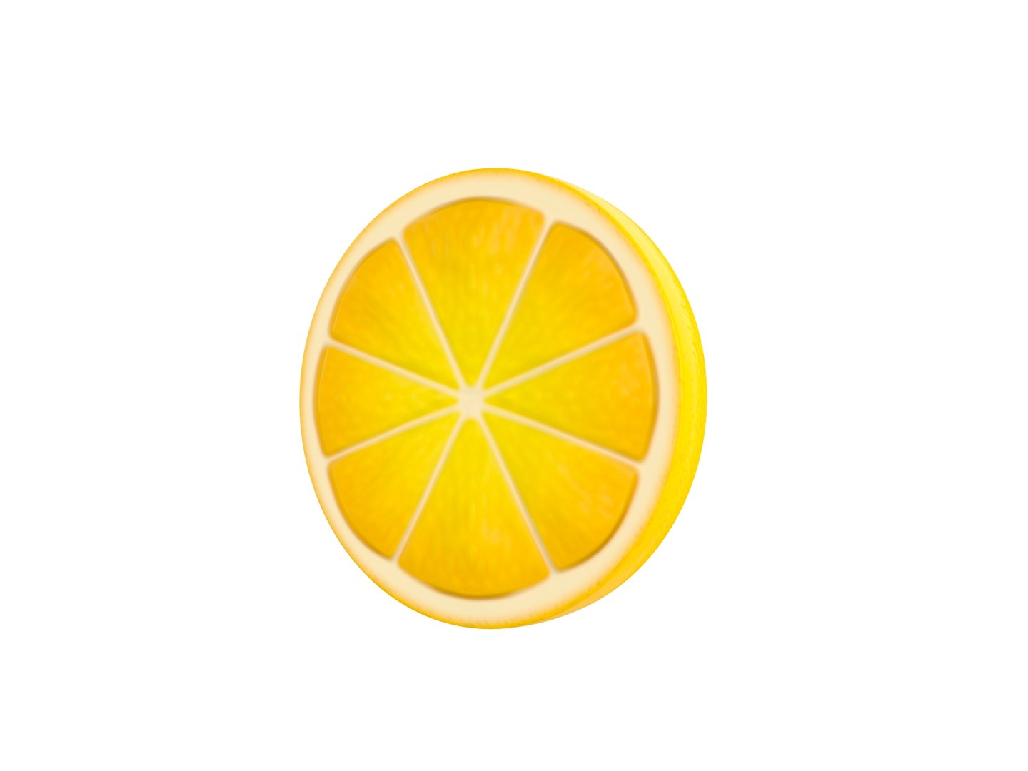 Lemon Slice 3D - TurboSquid 1797824