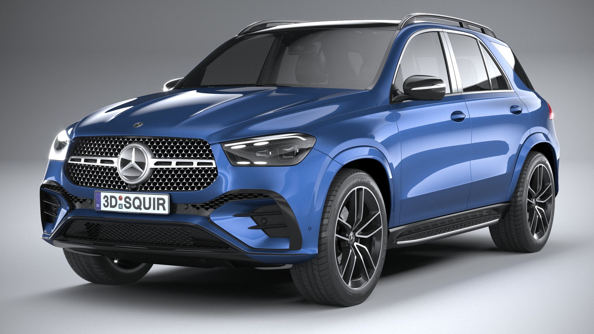Mercedes-Benz GLE AMG-Line 2024 Model - TurboSquid 2038703