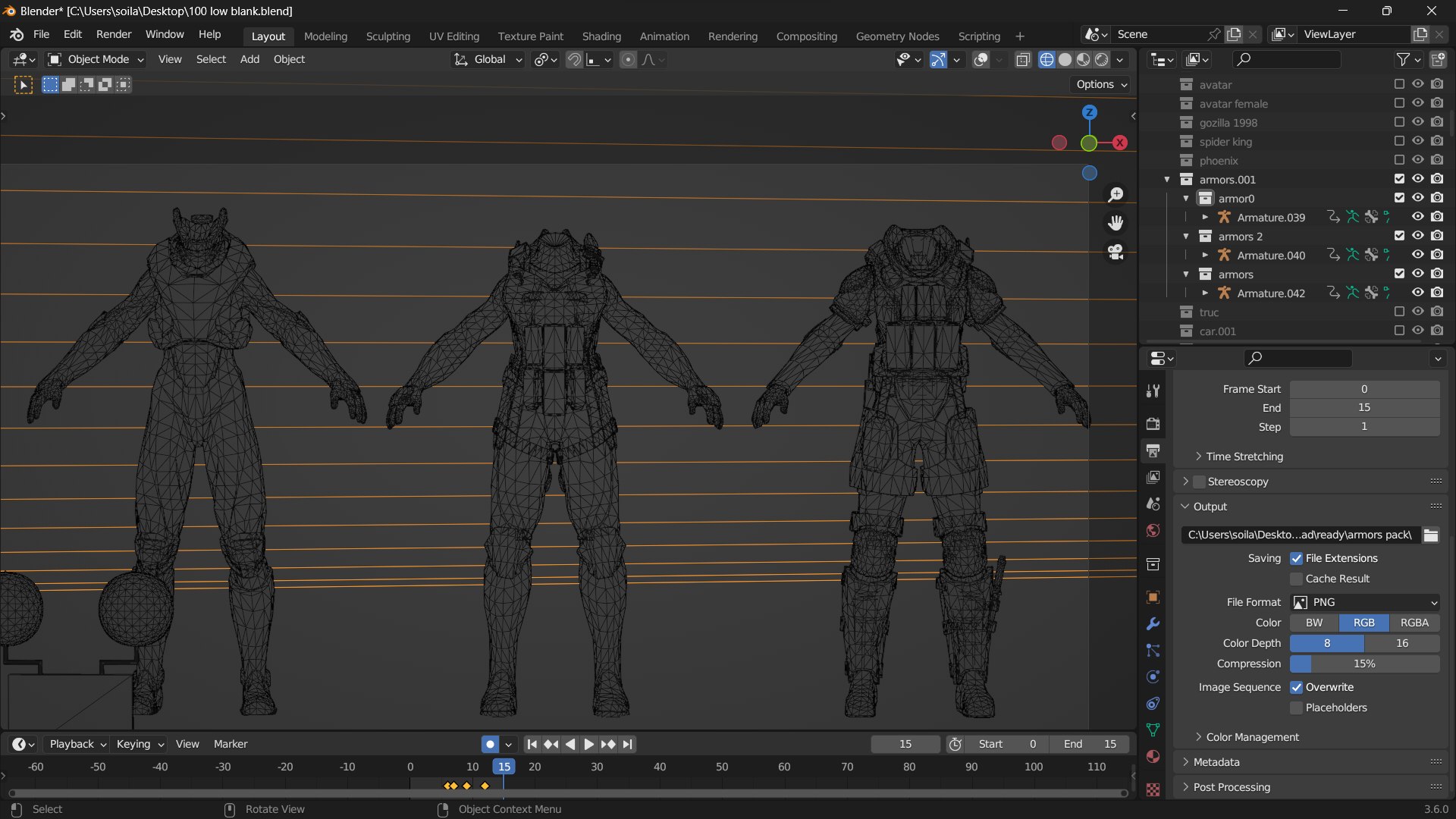 3D Armor pack - TurboSquid 2091058