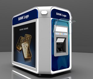 atm kabin 3D