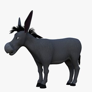 3D Donkey model