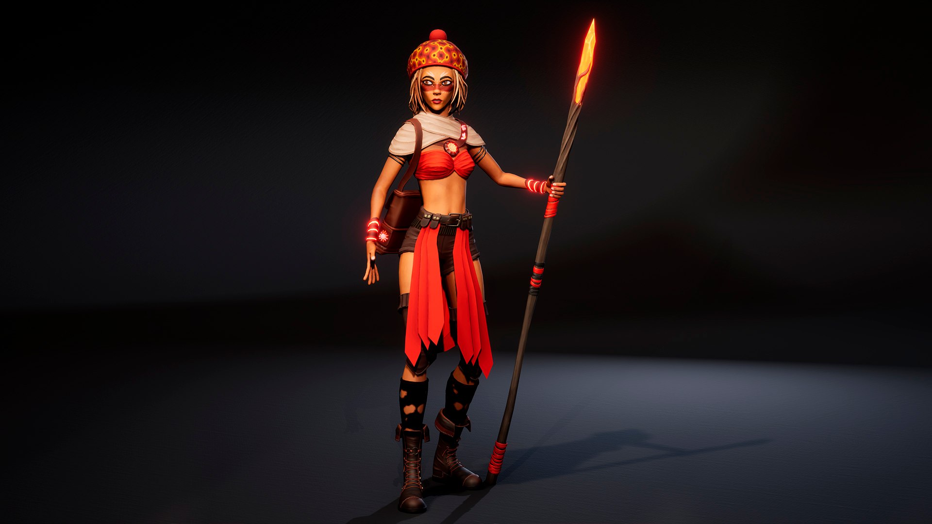 3D Female Red Mage Model - TurboSquid 2044143