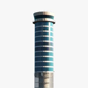 3D bangkok air control tower
