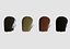 Frisur in 4 Farben