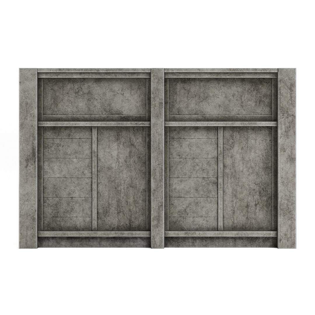 Factory Front Wall - TurboSquid 2255288