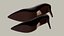 The Esatto 90mm  Suede 3D Model