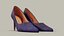 The Esatto 90mm  Suede 3D Model