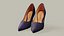 The Esatto 90mm  Suede 3D Model