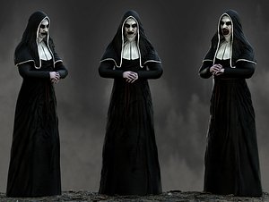 3D Valak nun