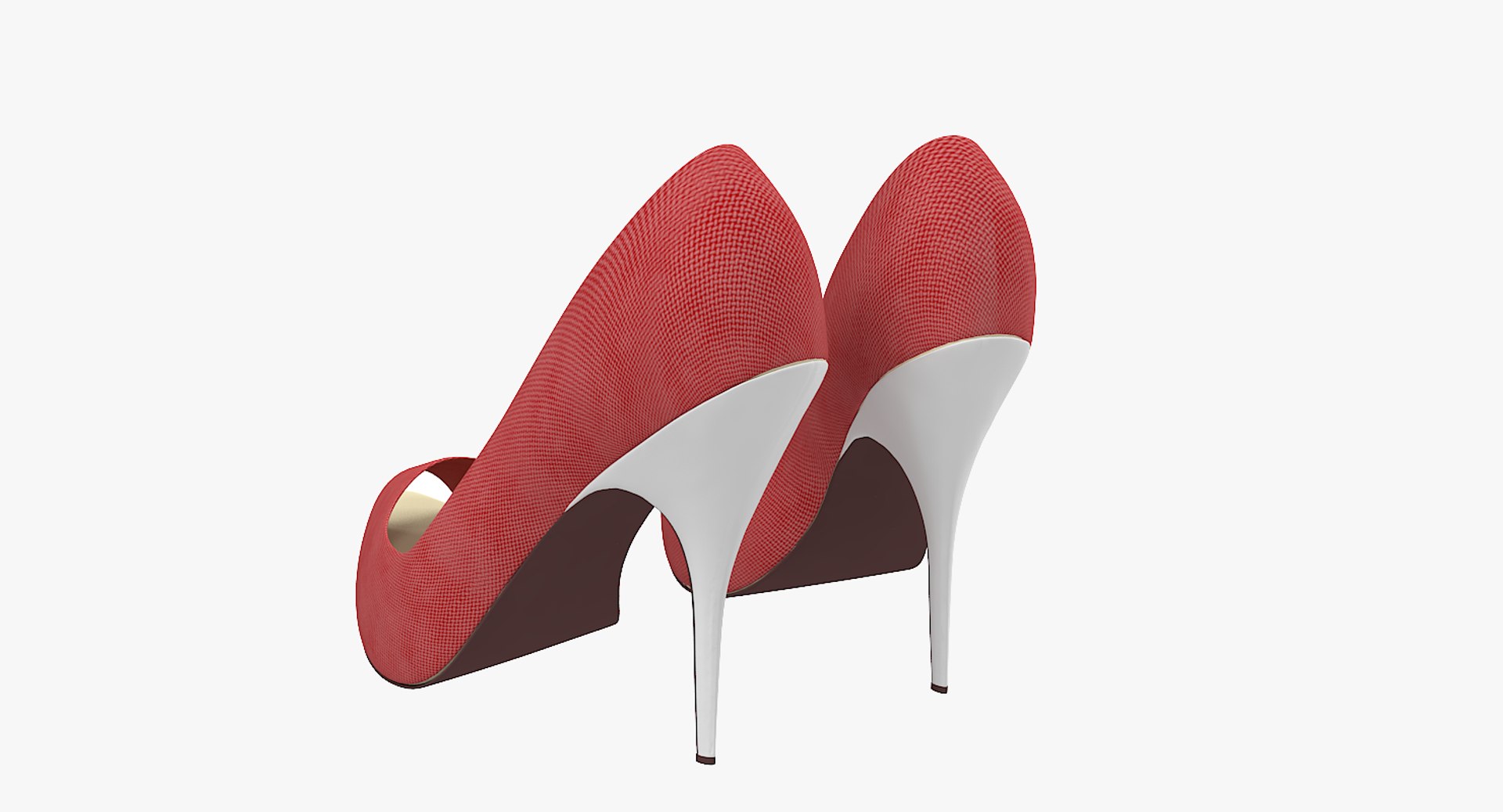 Woman shoe model - TurboSquid 1268644