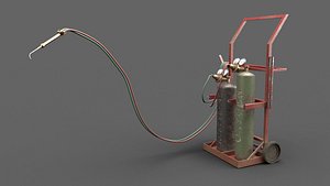 3D pbr welding setup