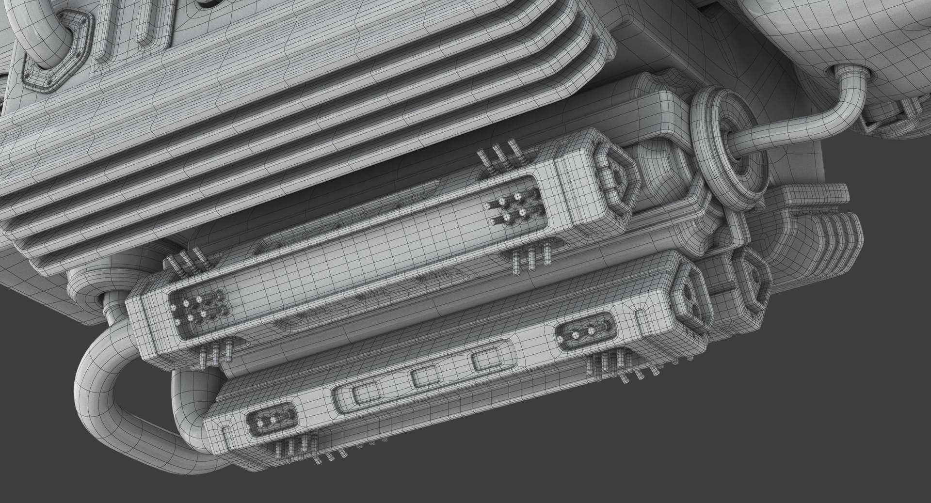 3D sci-fi engine 2 - TurboSquid 1225044
