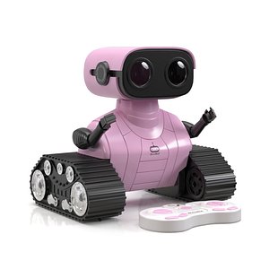 Allcele Rechargeable Rc Robot Toys PBR 3D model