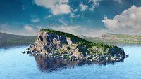 The headland -lake-