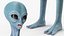 Space Alien Rigged for Modo