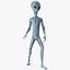 Space Alien Rigged for Modo
