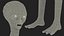 Space Alien Rigged for Modo