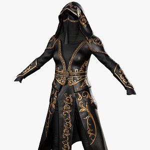 Royal Assassin Robe 3D model