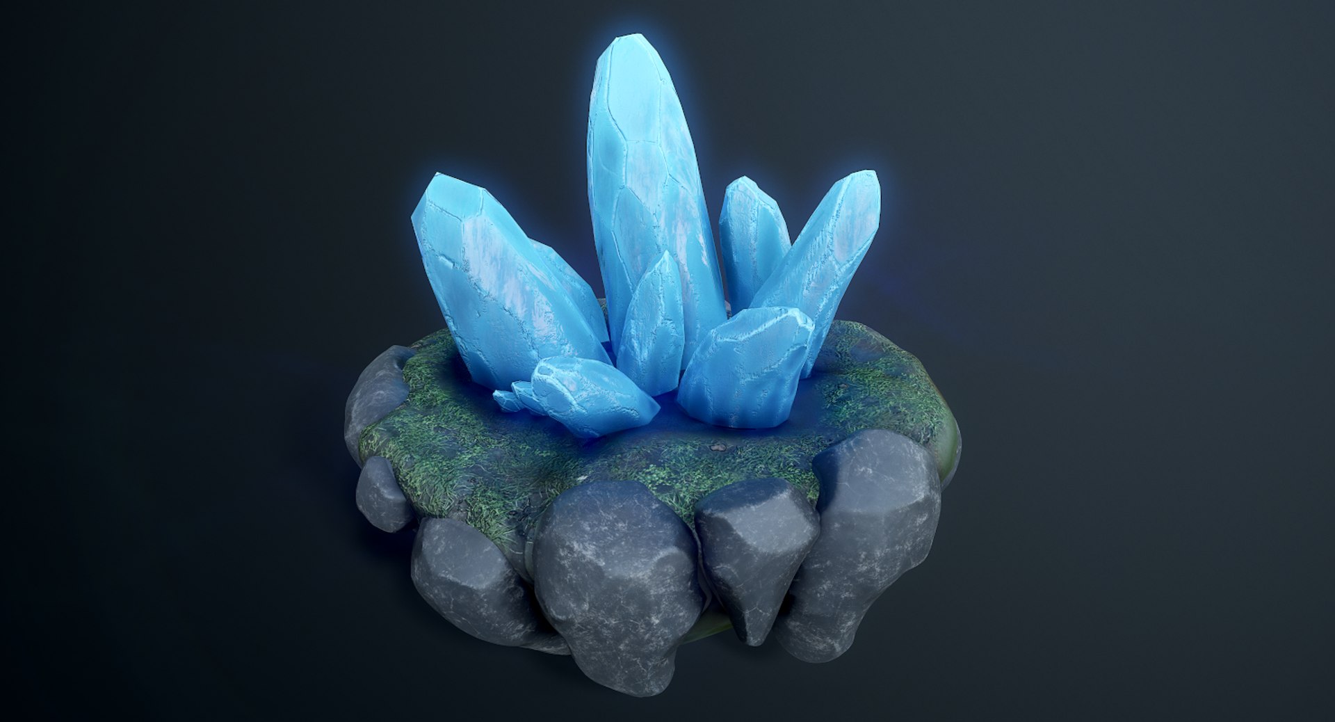 3D realistic cave fantasy crystals model https://p.turbosquid.com/ts-thumb/lA/2PIC9S/YJRKsaGy/screenshot000/png/1567458463/1920x1080/fit_q87/c9b67c61c160e36204c01b25fd60988a772f3aee/screenshot000.jpg