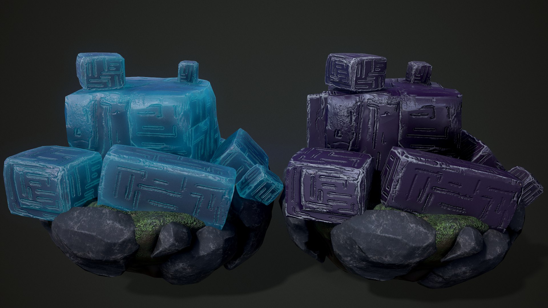 3D realistic cave fantasy crystals model https://p.turbosquid.com/ts-thumb/lA/2PIC9S/rnWxGxWK/screenshot034/png/1567458369/1920x1080/fit_q87/273e36dc0ce1062d9d5585b75db185952a0d43d4/screenshot034.jpg