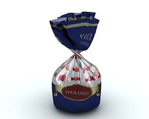 candy pack 3D model