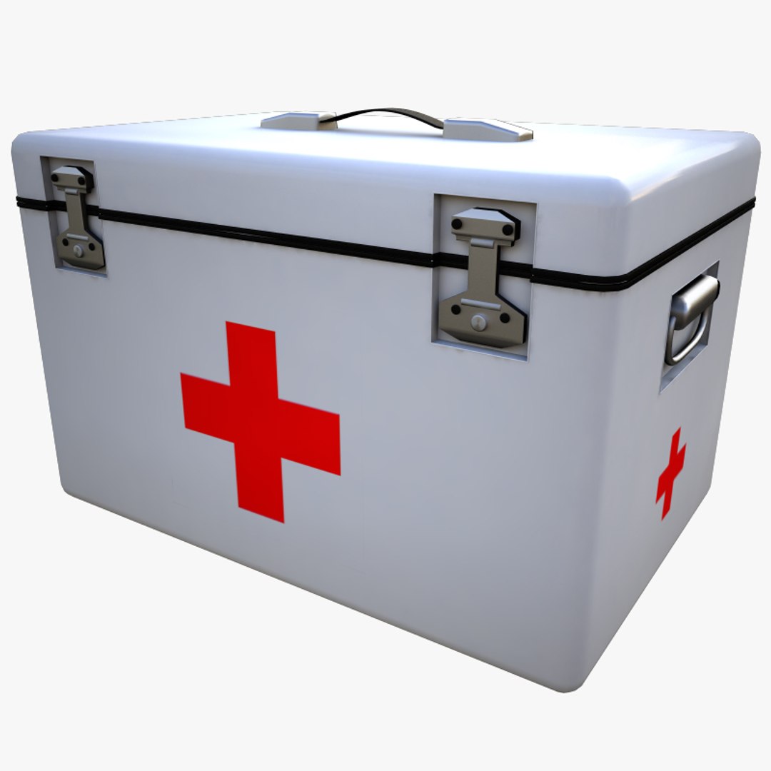 Medical Box 3d Model