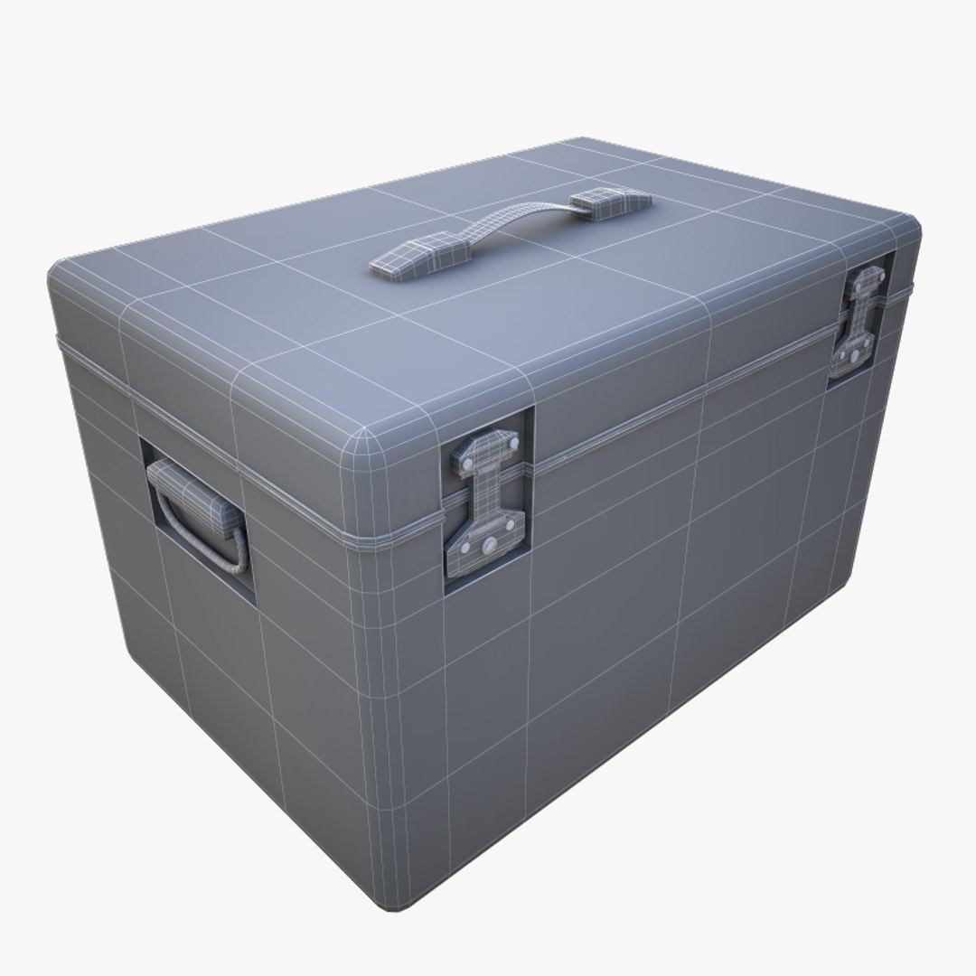 Medical Box 3d Model