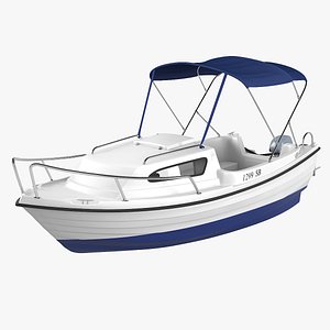3D sports boat ven 501