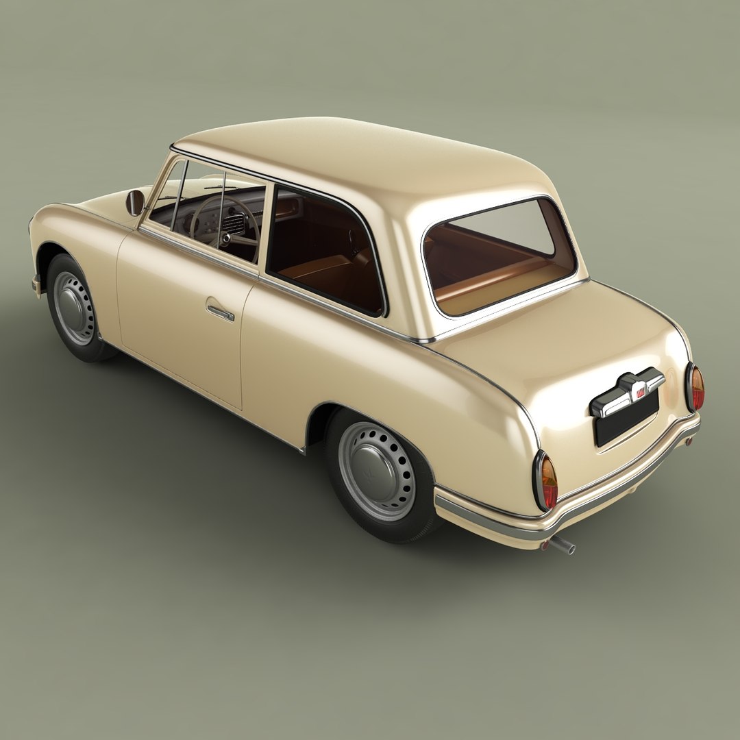 AWZ P70 Saloon 3D Model - TurboSquid 2328703