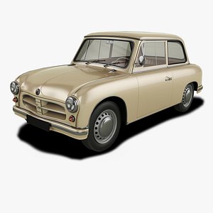 AWZ P70 saloon 3D model