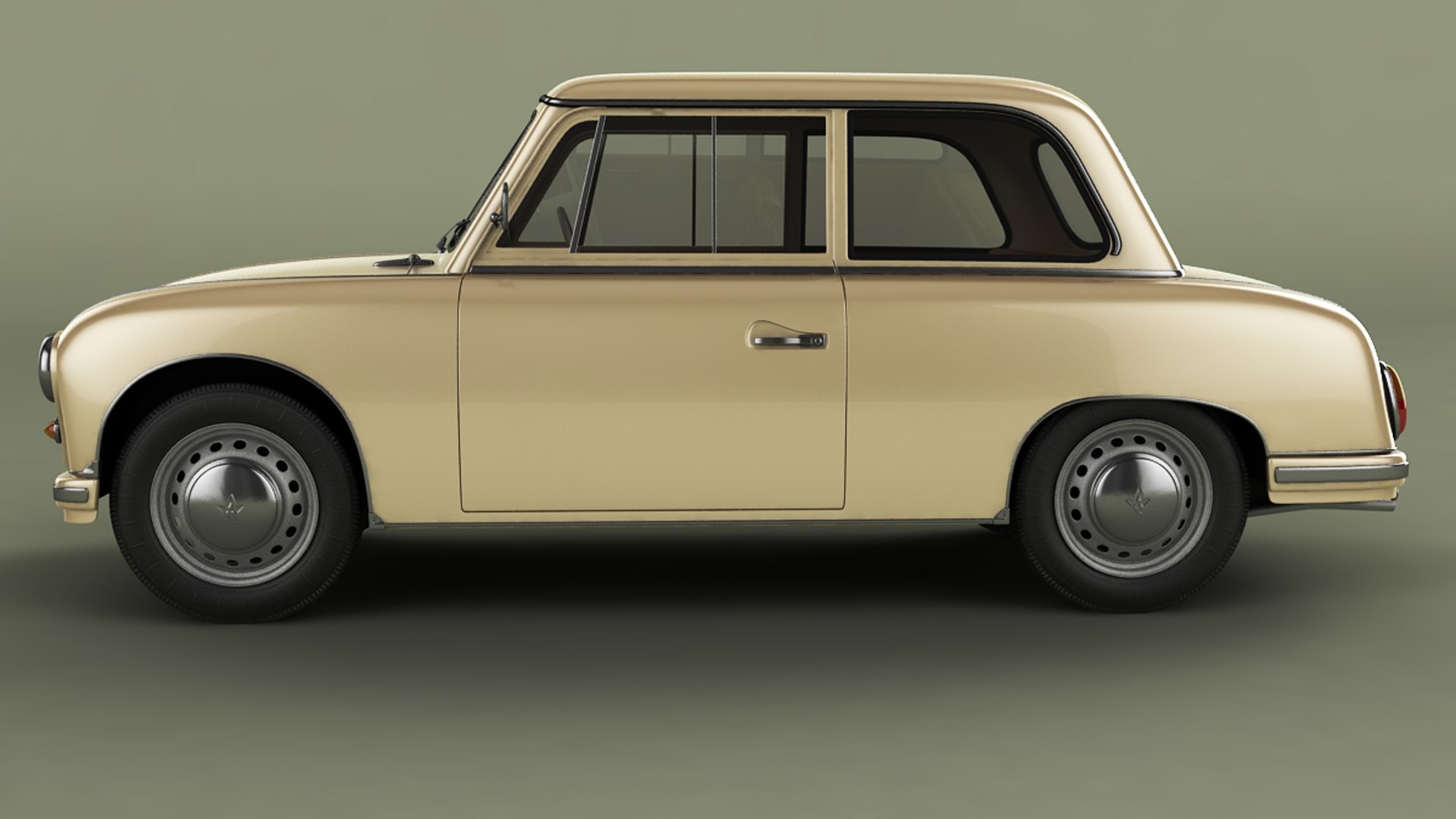 AWZ P70 Saloon 3D Model - TurboSquid 2328703